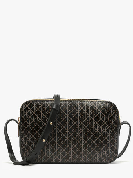 Cross Body Tas Coated Emblem Calvin klein jeans Zwart coated emblem 4F3268G